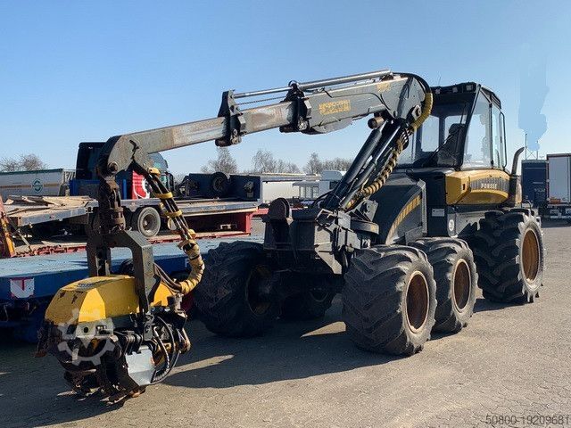 Skovkøretøj Ponsse Ergo H6, Harvester, Forstmaschine, Kran