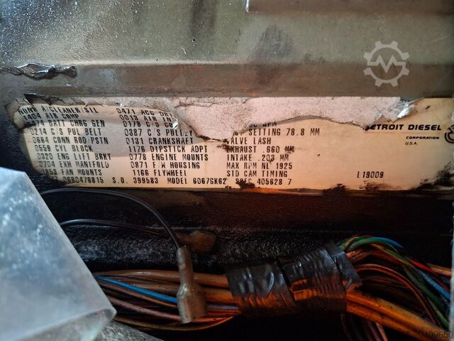 Motor DETROIT 6067GK62 60-serie