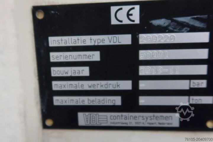 Cable system Volvo FE FE 320 6x2 Portaal VDL Systeem