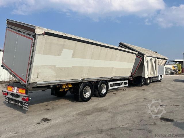 Flatbed truck with tarp MAN TGX 25.510 6x2-4 BL mit Hänger, Aufbau