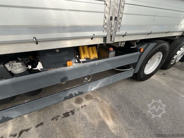 Flatbed truck with tarp MAN TGX 25.510 6x2-4 BL mit Hänger, Aufbau