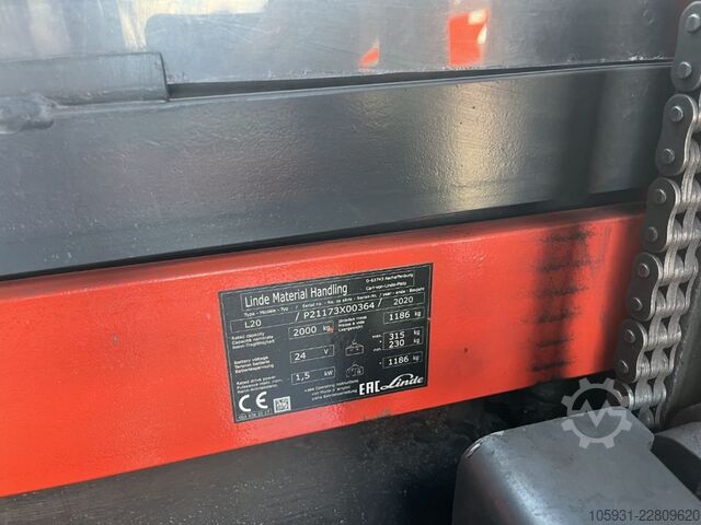 Fodgængerstabler Linde L20