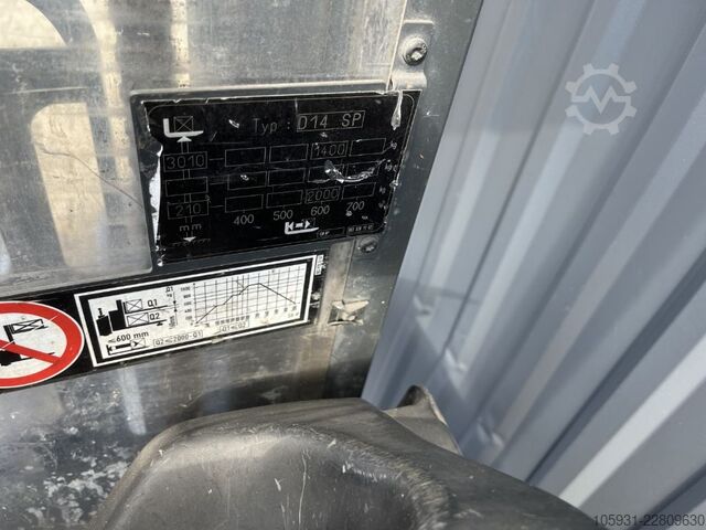Carrello elevatore a forchettoni Linde D14SP