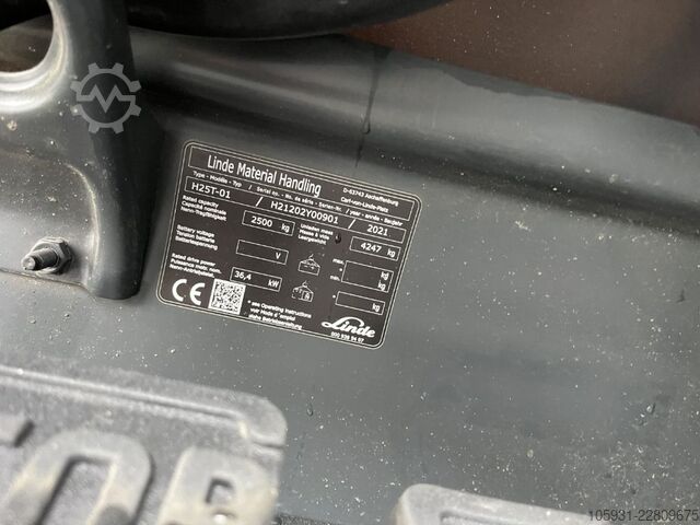 Carrello elevatore GPL Linde H25T-01