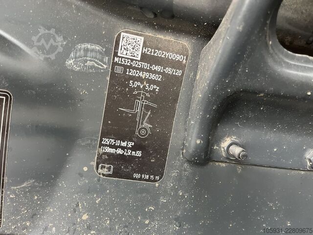 Carrello elevatore GPL Linde H25T-01