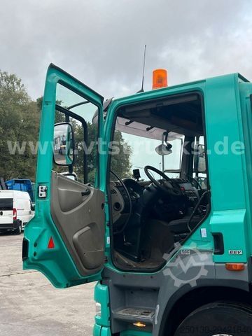 Vrachtauto met open laadbak DAF CF 85.410 6x2 Pritsche Atlas Kran