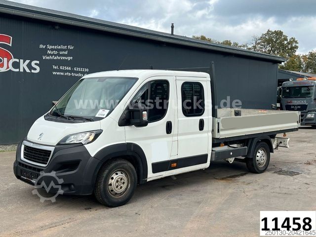 Pick-up panelvan PEUGEOT Boxer DoKa Pritsche HDi 140 4x2
