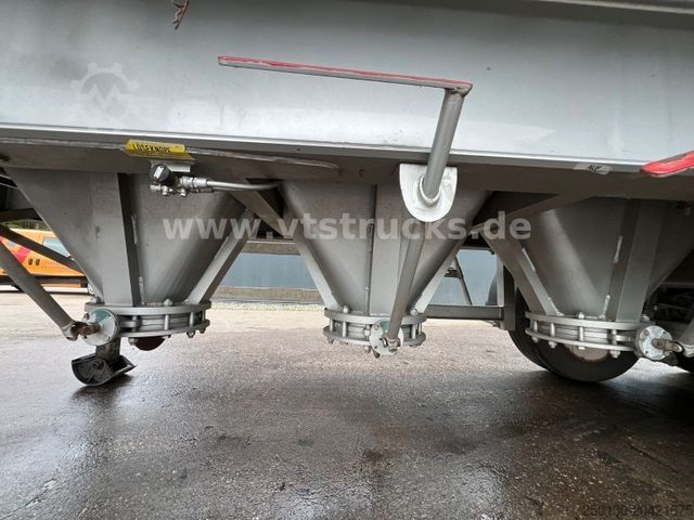 Tipper semitrailer FELDBINDER KIS 48,3K Getreideauflieger