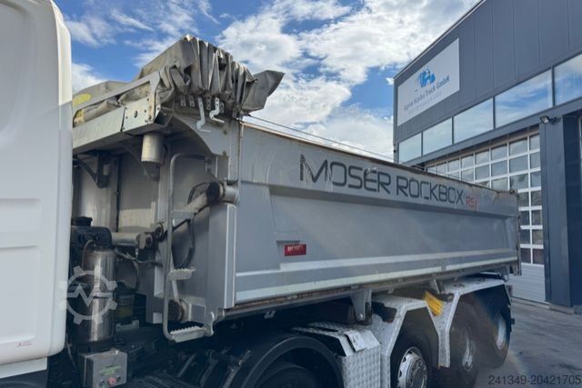 Tipper truck SCANIA G490 10x4 Moser 2S