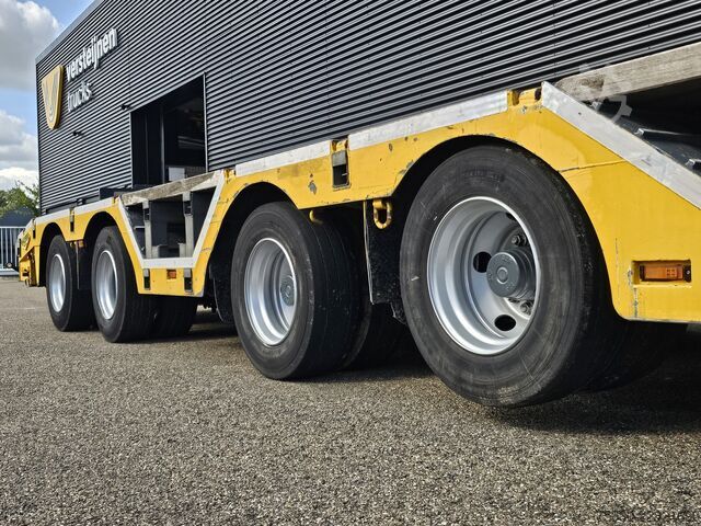Low loader Broshuis 4AOU-16-40 / RADMULDEN / AUSZIEBAR