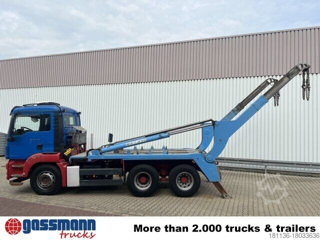 Damperli kamyon MAN TGS 26.440 6X4 BB, Tele-Absetzer