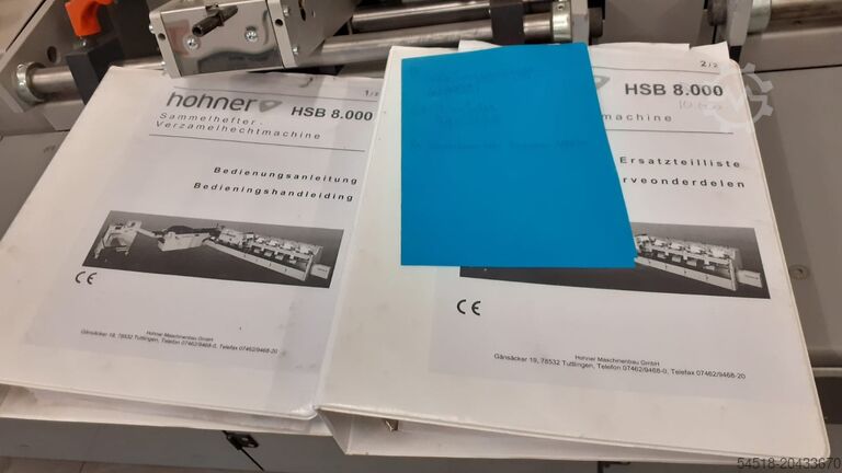 System wykańczania dokumentów Hohner HSB 8000