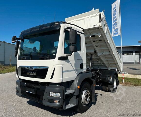 Tippbil MAN TGM 15.290/Kipper/4x2/NL7,7 To/AHK/Nur55 tkm/Top
