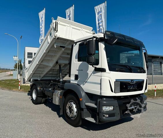 Tippbil MAN TGM 15.290/Kipper/4x2/NL7,7 To/AHK/Nur55 tkm/Top