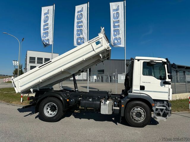 Tippbil MAN TGM 15.290/Kipper/4x2/NL7,7 To/AHK/Nur55 tkm/Top