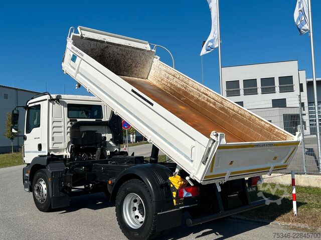 Tippbil MAN TGM 15.290/Kipper/4x2/NL7,7 To/AHK/Nur55 tkm/Top