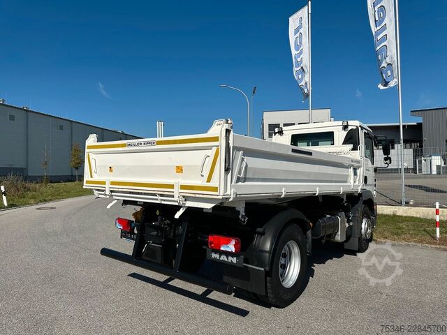 Tippbil MAN TGM 15.290/Kipper/4x2/NL7,7 To/AHK/Nur55 tkm/Top
