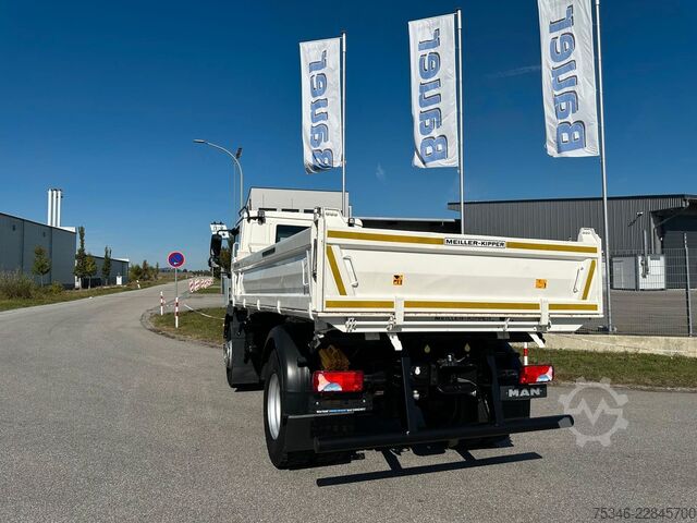 Tippbil MAN TGM 15.290/Kipper/4x2/NL7,7 To/AHK/Nur55 tkm/Top