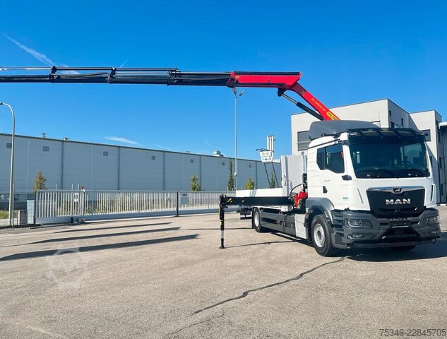 Speciallastbil MAN TGS 18.470 BL/ PK 14.502 /17m/Prit. 6,20m/ 9 tkm