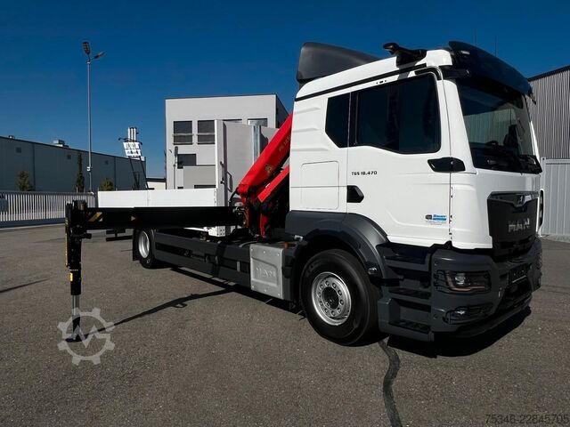 Speciallastbil MAN TGS 18.470 BL/ PK 14.502 /17m/Prit. 6,20m/ 9 tkm
