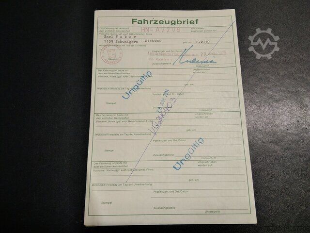 Poljoprivredna mašina Holder A 30 Allrad Schlepper