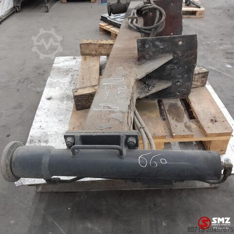 Braccio della gru Diversen Occ steunbalk met steunpoten