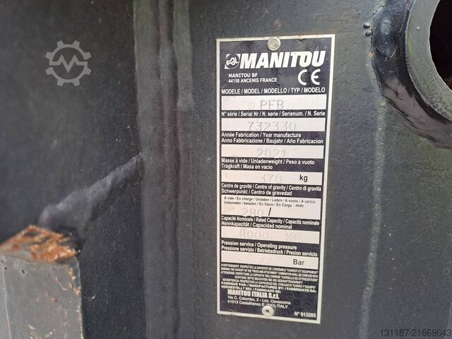 Telehandler Manitou MT1840 - HD Forks
