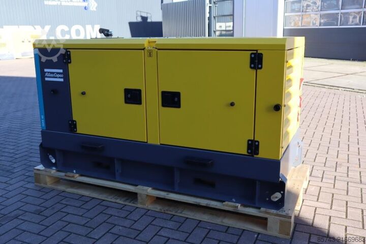 Aggregaat Atlas Copco QAS 40 ST3 Valid inspection, *Guarantee! Diesel, 4