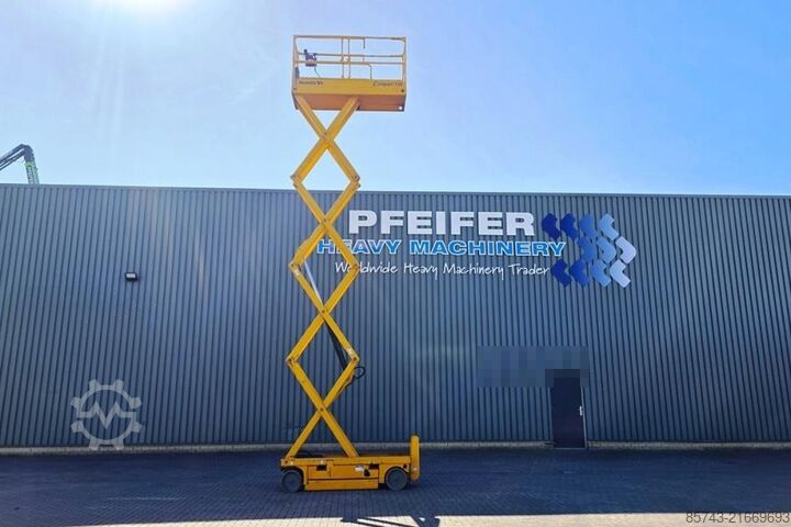 Scherenhebebühne Haulotte Compact 10N Electric,10m Working Height, 230kg Cap