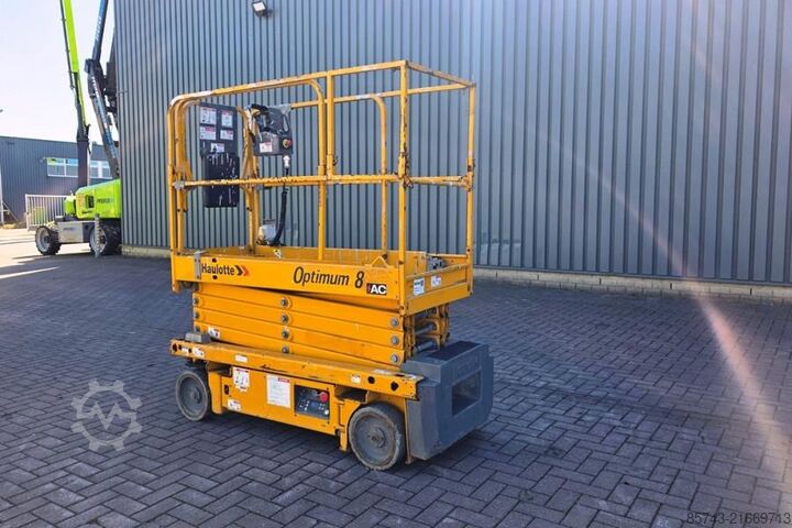 Scherenhebebühne Haulotte Optimum 8 Electric, 7.77m Working Height, 230kg Ca