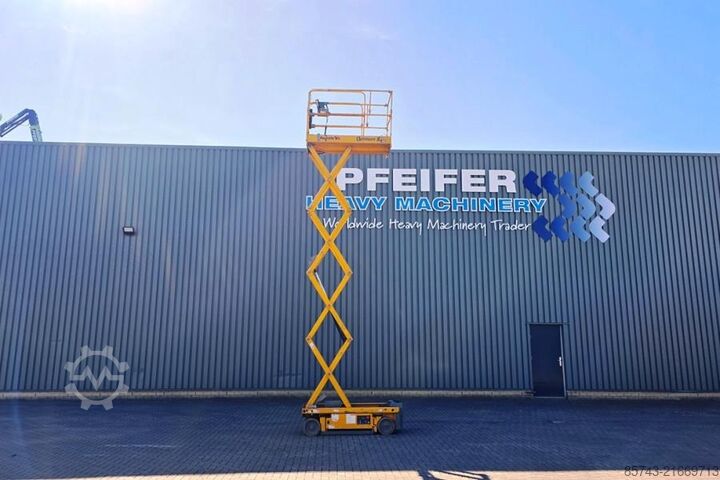 Scherenhebebühne Haulotte Optimum 8 Electric, 7.77m Working Height, 230kg Ca