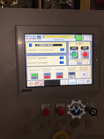 Palletiseerder NEWTEC BAG PALLETIZING Chimpal 600