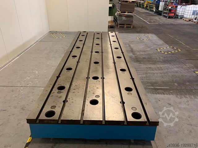Klemplaat 5600 x 1875 x 400 mm Skoda 