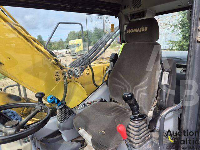 Wheel excavator Komatsu PW160-7
