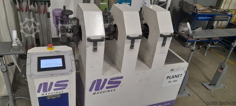 Pipe grinding machine NS MAQUINAS ML 100-3Z