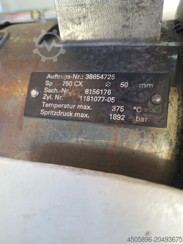 Injection moulding machine KraussMaffei 160-750CX