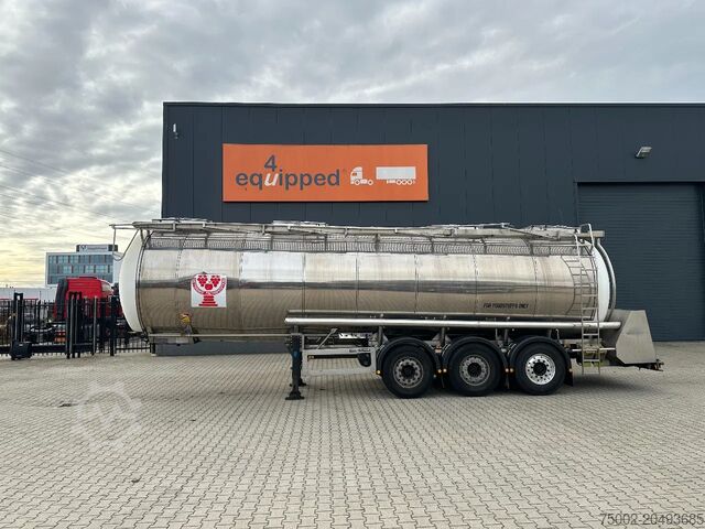 Food tanker Feldbinder LEVENSMIDDELEN / FOOD / LEBENSMITTEL / 33.500L ...