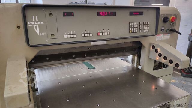 Pappersskärmaskin Polar Mohr 92 EMC