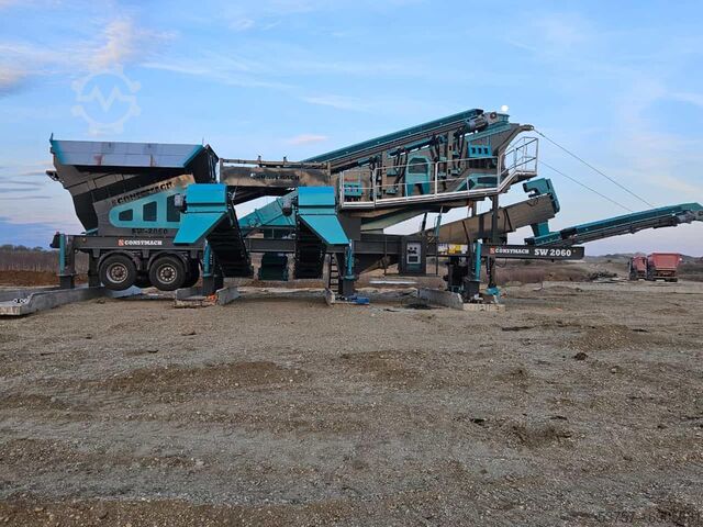 εξοπλισμός θραύσης 150 TPH mobile screening washing plant 150 TPH mobile screening washing plant