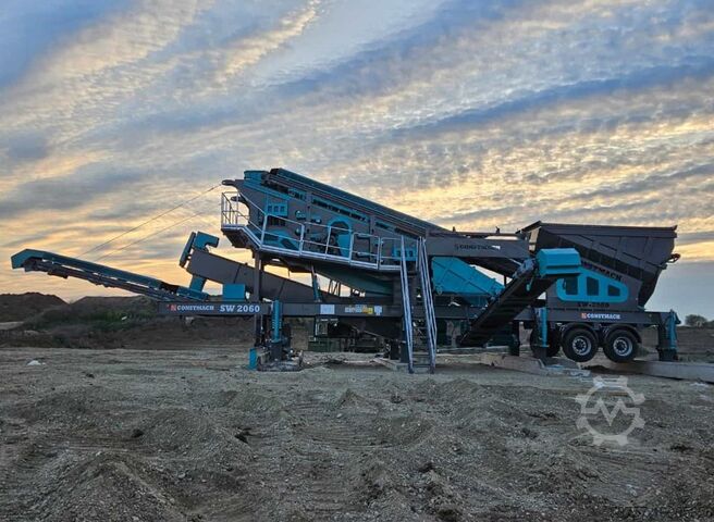 Jednostka krusząca Mobile sand screening and washing plant Mobile sand screening and washing plant
