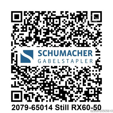 Electric 4-wheel forklift Still RX60-50 - AKKU 96%