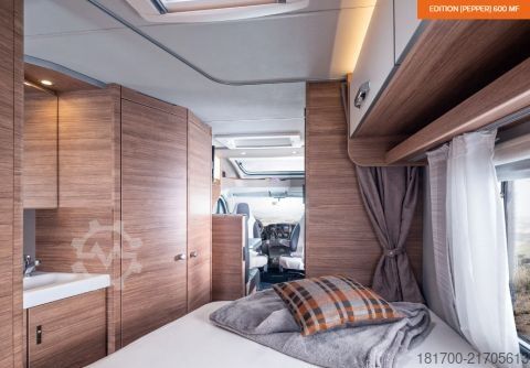Teilintegriertes Wohnmobil Weinsberg CaraCompact 600 MF EDITION [PEPPER] *TraumMobil*Autark-e*Automatik