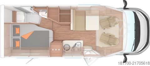 Teilintegriertes Wohnmobil Weinsberg CaraCompact 600 MF EDITION [PEPPER] *TraumMobil*Autark-e*Automatik