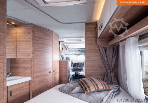 Teilintegriertes Wohnmobil Weinsberg CaraCompact 600 MF EDITION [PEPPER] *TraumMobil*Autark-e*Automatik