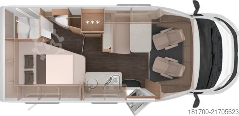 Teilintegriertes Wohnmobil Knaus L!VE TI 590 MF Platinum Selection *TraumMobil*Fahrradträger*