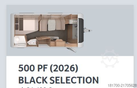 Wohnwagen Knaus Südwind 500 PF Black Selection *1800kg*ATC*Duschausbau*