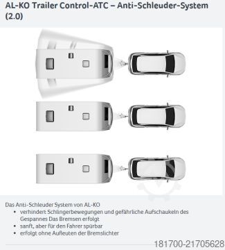 Wohnwagen Knaus Südwind 500 PF Black Selection *1800kg*ATC*Duschausbau*