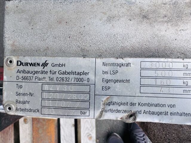 Villapozícionáló Durwen WZV 30