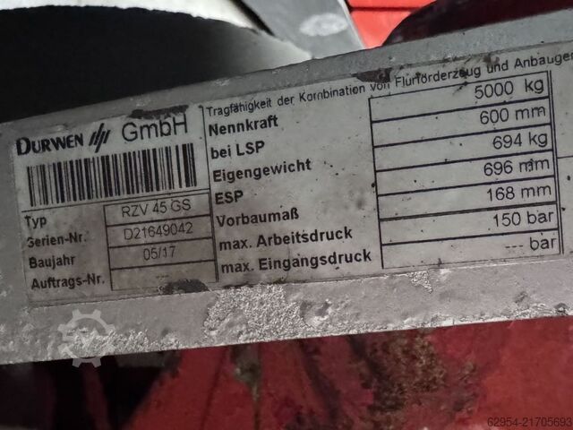 Villapozícionáló Durwen RZV 45 GS