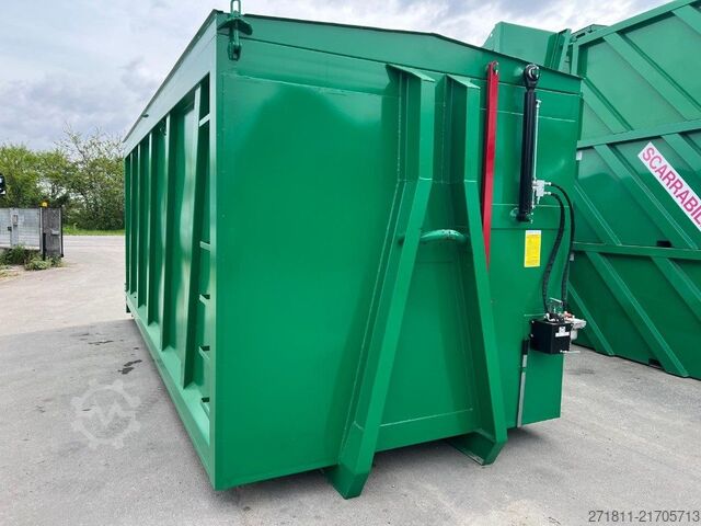 Roll-off container  CONTAINER SCARRABILE NUOVO CON COPERCHIO